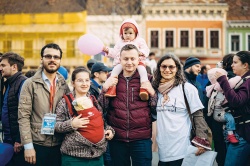 Marșul pentru viață 2017, Cluj-Napoca. Foto: Benedict Both