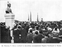 Bustul Regelui Ferdinand, Rezina, 1938
